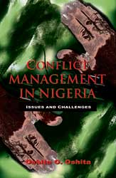 Conflict Management in Nigeria: Issues and Challenges